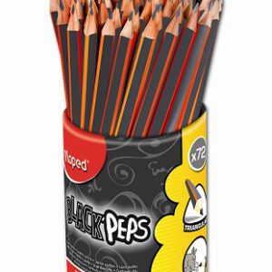 LAPIZ GRAFITO MAPED BLACK PEPS TUBO X72U.  (850059/850859)