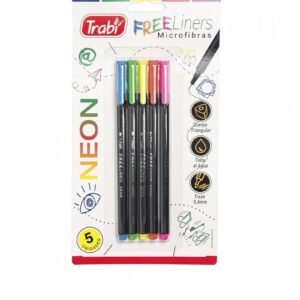 MICROFIBRA TRABI FREE LINERS NEON X5U. (TR1033)