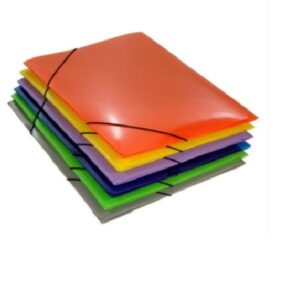 CARPETA AVIOS A5 3 SOLAPAS PP V/COLORES