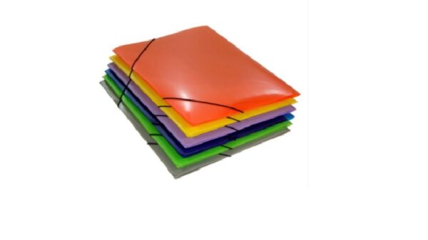 CARPETA AVIOS A5 3 SOLAPAS PP V/COLORES