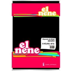 REPUESTO DE DIBUJO EL NENE N° 6 NEGRO (215004)