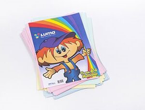 RESMA LUMA MULTICOLOR A4 X 100H. (22-05)