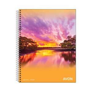 CUADERNO LEDESMA 16X21 AVON 84H C/ESP RAYADO (103123)