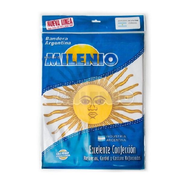 BANDERA MILENIO C/SOL 170 X 272
