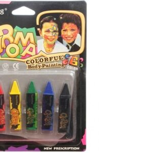 CRAYON PARA MAQUILLAJE ARTISTICO FLUO X 6 (1117)