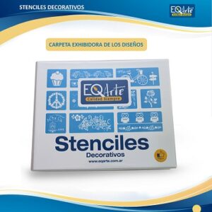 EXHIBIDOR EQ ARTE STENCILES X200U V/MODELOS Y MEDIDAS