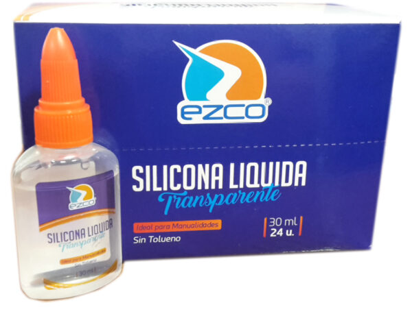 ADHESIVO EZCO SILICONA LIQUIDA X 30 ML
