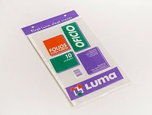FOLIO LUMA OFICIO EXTRA FUERTE PP X10U. 31-90