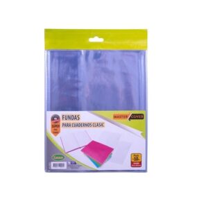 FUNDA LAMA P/CUADERNO CLASIC X 10U. PVC (3522)
