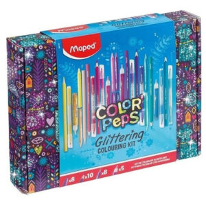KIT MAPED COLOR PEPS GLITTERING X31 PIEZAS (984722)