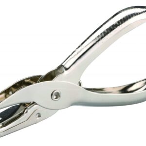 PERFORADORA SACABOCADO DELI START 8 HOJAS PLATEADA (E0114) ONE HOLE