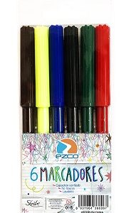 MARCADOR ESCOLAR EZCO X6U.