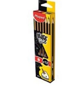 LAPIZ GRAFITO MAPED B X12U. (850024)