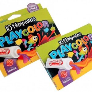 TEMPERA PLAYCOLOR POMO X 10U. 8 CC V/COLORES