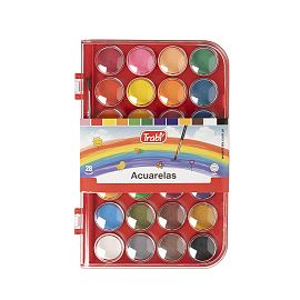 ACUARELA TRABI X 28 COLORES + PINCEL (TR1023)