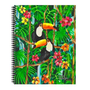 CUADERNO LEDESMA 18.3X24.5 DESIGN 84H RAYADO (9000130)