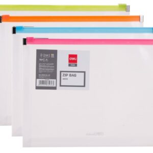 SOBRE DELI CON CIERRE ZIP PP A5 (E38976) PACKX8