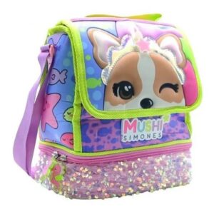 LUNCHERA CRESKO SIMONES C/LENTEJUELAS (SI139)