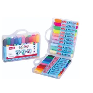 MARCADOR TRABI 420 AL AGUA VALIJA X 20U. V/COLORES (TR1621)