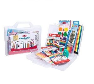 KIT TRABI COLORING VALIJA X 58 PIEZAS (TR25353)