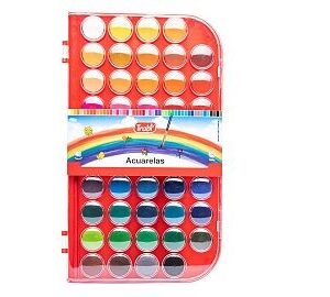 ACUARELA TRABI X 48 COLORES + PINCEL (TR1019)