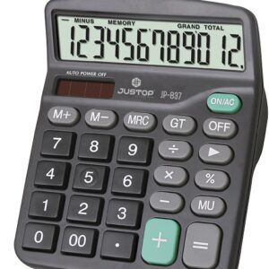 CALCULADORA JUSTOP JP-837 12 DIGITOS