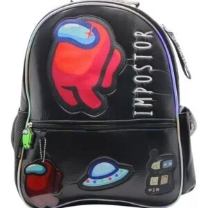 MOCHILA CRESKO AMONG US "IMPOSTOR" 16" C/LLAVERO (AM113)