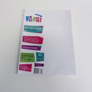 PAPEL CROMI MULTITECNICA A4 180GR X 10H. BLANCO
