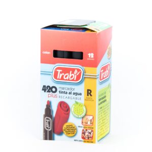 MARCADOR TRABI 420 AL AGUA X12U. C/U