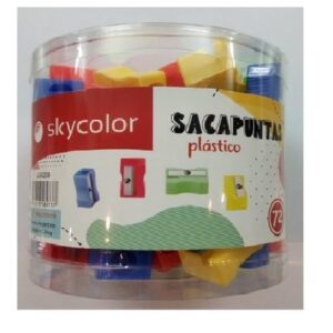 SACAPUNTAS SKYCOLOR PLASTICO PVC X72U (JJ30208)