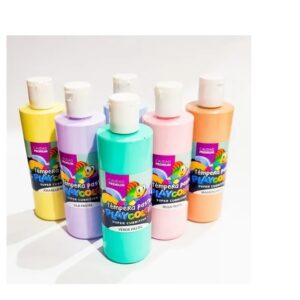 TEMPERA PLAYCOLOR BOTELLA X250CC PASTEL. V/COLORES (81390)