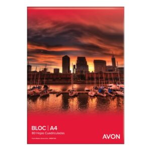 BLOCK LEDESMA AVON A4 PERFORADO X80H CUADRICULADO(100021)