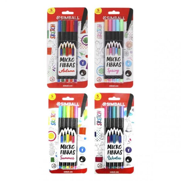 MICROFIBRA SIMBALL SKETCH FICTION 0.4MM BLISTER X5U (210049405)