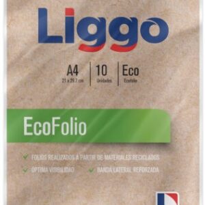 FOLIO ECO LIGGOTRADE A4 P/COLGAR X10 (320-1100)