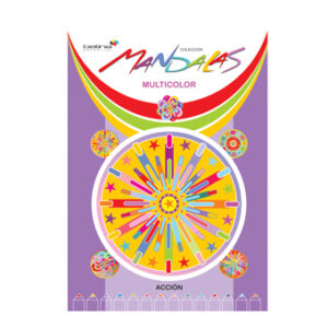 LIBRO PARA PINTAR MANDALAS MULTICOLOR EDITORIAL BETINA (2187)