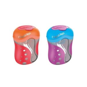 SACAPUNTAS PLASTICO MAPED COLOR PEPS C/DEPOSITO X24U (043111)