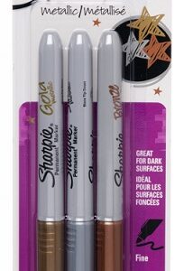 MARCADOR SHARPIE METALIZADO BLISTER X3 SURTIDA (1858004)