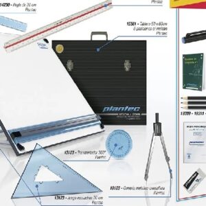 SET PLANTEC PROFESIONAL 50X60 + 6 UTILES + 7 R (15372)