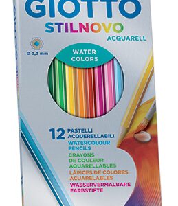 LAPIZ COLOR GIOTTO STILNOVO ACUARELABLE X12U. LARGOS (255700ES)
