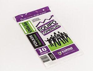 FOLIO LUMA OFICIO PP X10U. 31-40 EQUIPO COMERCIAL