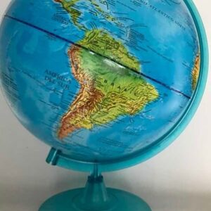 GLOBO TERRAQUEO 30CM / BASE DE PLASTICO FÍSICO / POLÍTICO (307FPW)