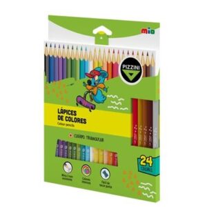 LAPIZ COLOR PIZZINI TRIANGULAR X24U. (LML2724)