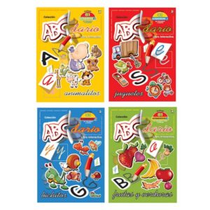 LIBRO ABCDARIO C/STICKERS EDITORIAL BETINA (2060)