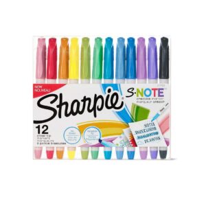 RESALTADOR SHARPIE NOTE BLISTER X 12U. (2133103)