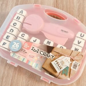 SET DE PERFORADO IBICRAFT PINZA+26 LETRAS (655938)