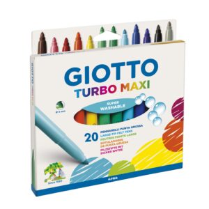 MARCADOR ESCOLAR GIOTTO TURBO MAXI X20U. (455000ES)