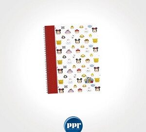 CUADERNO PPR T/DURA 16X21 C/ESPIRAL X96H.