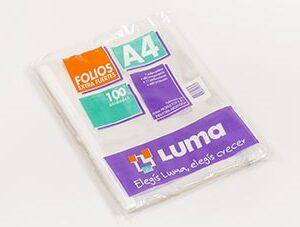 FOLIO LUMA A4 EXTRA FUERTE PP X 100U. (31-81)