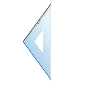 ESCUADRA PLANTEC PROFESIONAL 35 CM X 45 MILIM. BISELADA (13114)