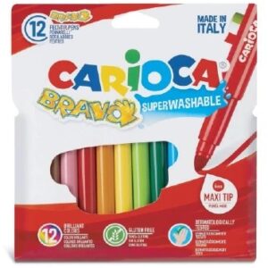 MARCADOR CARIOCA BRAVO X 12U. (42755)